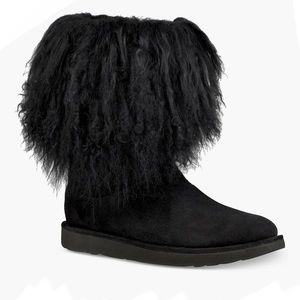 Ugg Lida Curly Mongolian Sheepskin Boots